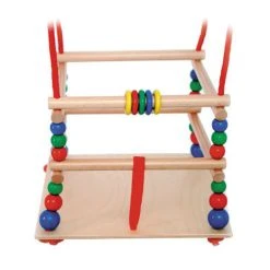 Hess 31101 Gitterschaukel Kinder-Schaukel Holz Erzgebirge