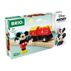 Brio 32265 Batteriebetriebener "Micky Maus" Zug Für Holzeisenbahn -Le Toy Van Geschäft 32265 3 batteriebetriebener Micky Maus Zug