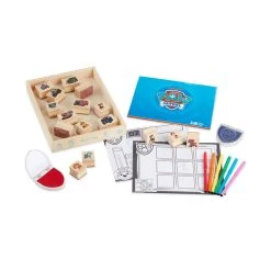 Melissa & Doug 33264 PAW Patrol Stempel Set Holz -Le Toy Van Geschäft 33264 3 PAW Patrol Stempel Set