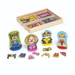 Melissa & Doug 33267 PAW Patrol Magnetisches Rollenspiel Holz