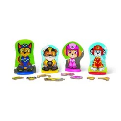 Melissa & Doug 33267 PAW Patrol Magnetisches Rollenspiel Holz -Le Toy Van Geschäft 33267 4 PAW Patrol Magnetisches Rollenspiel