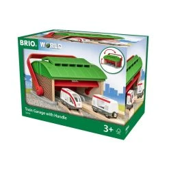 Brio 33474 Lokschuppen Zum Mitnehmen Für Holzschienenbahn -Le Toy Van Geschäft 33474 3 Lokschuppen zum Mitnehmen
