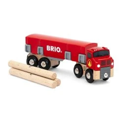 Brio 33657 Holztransporter Mit Magnetladung Für Die Holzeisenbahn -Le Toy Van Geschäft 33657 2 Holztransporter