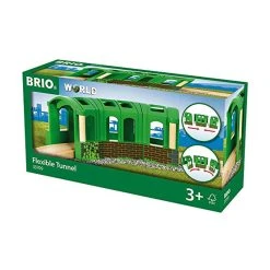 Brio 33709 Flexibler Tunnel Grün Für Holzeisenbahn -Le Toy Van Geschäft 33709 1 flexibler Tunnel