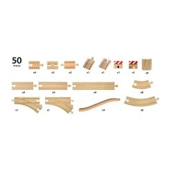 Brio 33772 XXL Schienensortiment Für Holzeisenbahn -Le Toy Van Geschäft 33772 2 XXL SchienensortimentMbRYsdq0vdv7b