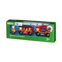 Brio 33811 Feuerwehr-Leiterfahrzeug Mit Licht & Sound Für Holzeisenbahn 5 Brio 33811 Feuerwehr-Leiterfahrzeug Mit Licht & Sound Für Holzeisenbahn -Le Toy Van Geschäft 33811 1 Feuerwehr Leiterfahrzeug