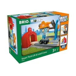 Brio 33827 Smart Tech Verladekran Für Holzeisenbahn 7 Brio 33827 Smart Tech Verladekran Für Holzeisenbahn -Le Toy Van Geschäft 33827 3 Verladekran