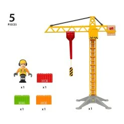 Brio 33835 Großer Baukran Mit Licht Für Holzeisenbahn 8 Brio 33835 Großer Baukran Mit Licht Für Holzeisenbahn -Le Toy Van Geschäft 33835 3 Baukran