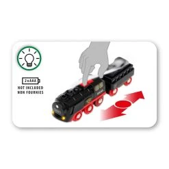 Brio 33884 Batterie-Dampflok Mit Wassertank Für Holzeisenbahn 9 Brio 33884 Batterie-Dampflok Mit Wassertank Für Holzeisenbahn -Le Toy Van Geschäft 33884 3 Batterie Dampflok mit Wassertank