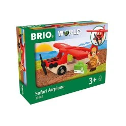 Brio 33963 Safari Flugzeug Für Holzeisenbahn -Le Toy Van Geschäft 33963 4 Safari Flugzeug