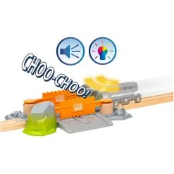 Brio 33965 Smart Tech Sound Abenteuer-Bahnübergang Für Holzeisenbahn -Le Toy Van Geschäft 33965 5 Smart Tech Sound Abenteuer Bahnubergang