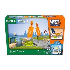 Brio 33965 Smart Tech Sound Abenteuer-Bahnübergang Für Holzeisenbahn -Le Toy Van Geschäft 33965 9 Smart Tech Sound Abenteuer Bahnubergang