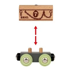 Brio 33986 Geisterzug "Glow In The Dark" Für Holzeisenbahn -Le Toy Van Geschäft 33986 3 Geisterzug