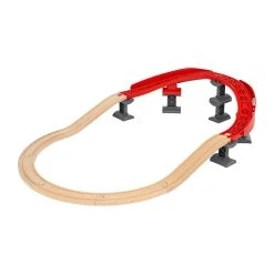 Brio 33995 Schienenpaket Berg Und Tal Für Holzeisenbahn -Le Toy Van Geschäft 33995 2 Schienenpaket Berg und Tal
