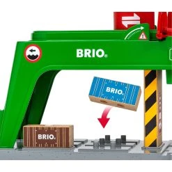 Brio 33996 Verlade-Terminal Für Holzschienenbahn -Le Toy Van Geschäft 33996 4 Verlade Terminal