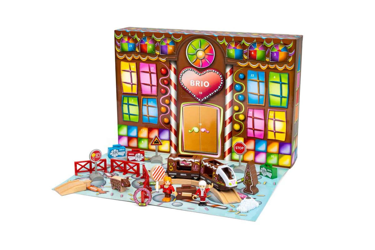 Brio 36001 Adventskalender 2022 Mit Lebkuchenzug Für Holzeisenbahn 3 Brio 36001 Adventskalender 2022 Mit Lebkuchenzug Für Holzeisenbahn