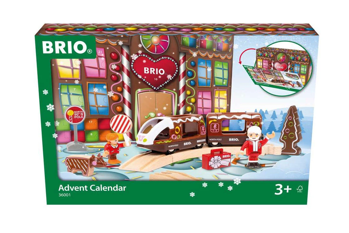 Brio 36001 Adventskalender 2022 Mit Lebkuchenzug Für Holzeisenbahn 6 Brio 36001 Adventskalender 2022 Mit Lebkuchenzug Für Holzeisenbahn – Bild 4
