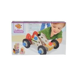 Eichhorn 39016 Constructor "Rennauto" 50-tlg. Holzbaukasten Holz