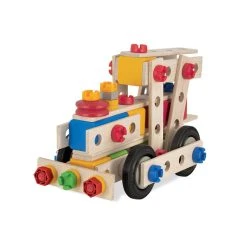 Eichhorn 39027 Constructor "Lokomotive" 100-tlg. Holzbaukasten