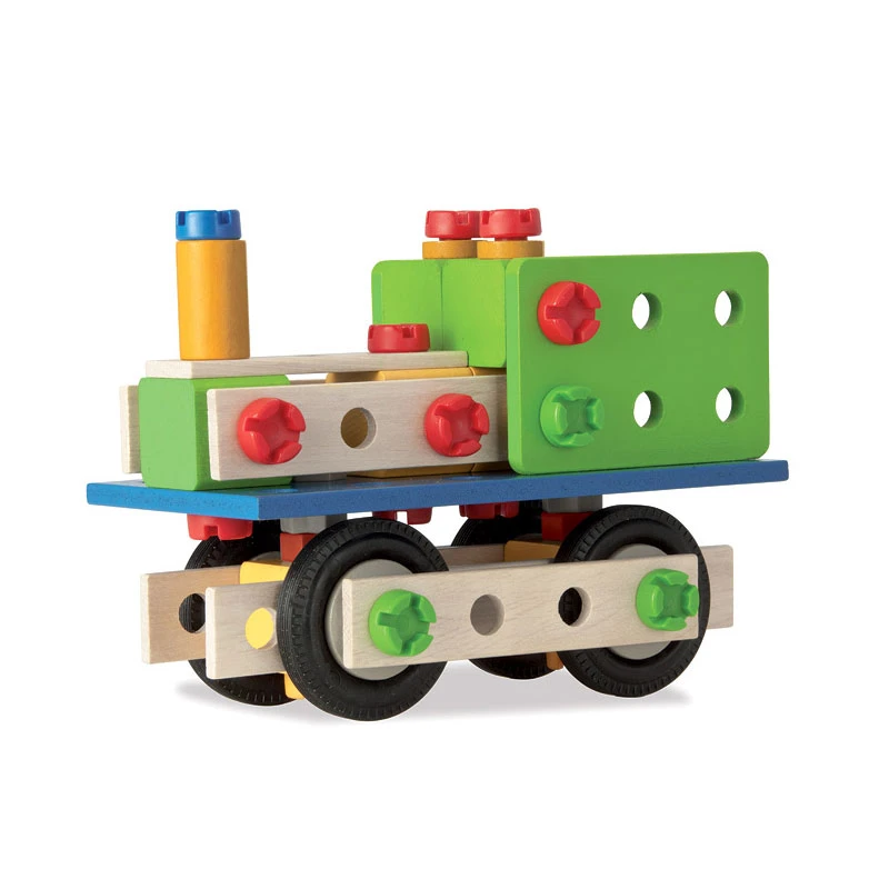 Eichhorn 39027 Constructor "Lokomotive" 100-tlg. Holzbaukasten 4 Eichhorn 39027 Constructor "Lokomotive" 100-tlg. Holzbaukasten – Bild 2