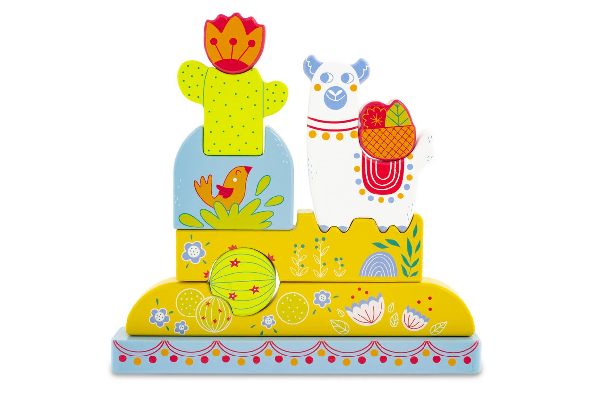 Ulysse 4123 Magnetpuzzle Steckpuzzle "Lama" Steckspiel Holz 4 Ulysse 4123 Magnetpuzzle Steckpuzzle "Lama" Steckspiel Holz – Bild 2