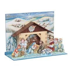 Walachia W44 "Krippe Bethlehem" Modellbaukasten Maßstab 1:32 Holz
