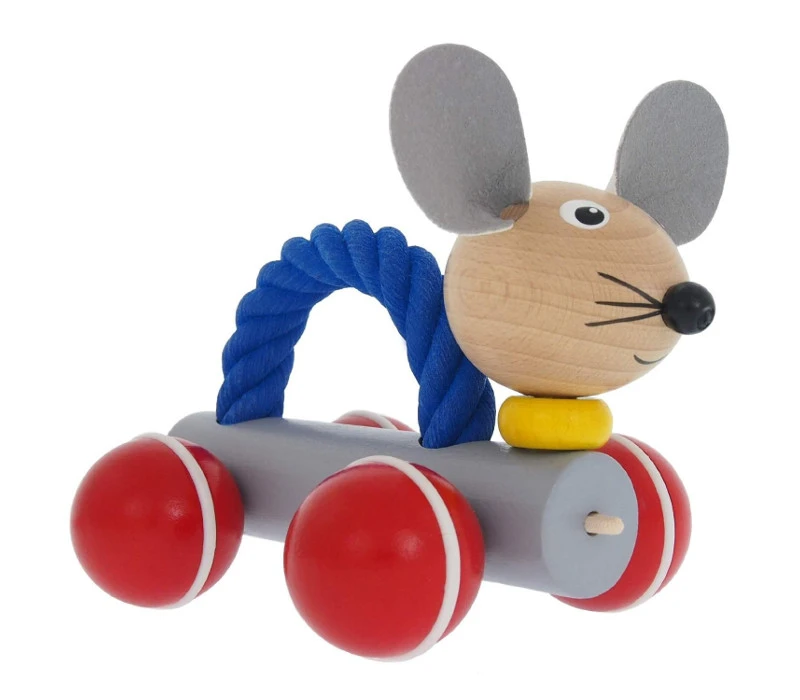 ABA-Factory ABA 44072 Maus "Pippa" Am Seil Holz 3 ABA-Factory ABA 44072 Maus "Pippa" Am Seil Holz