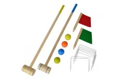 Eichhorn 4592 Outdoor Krocket Spiel Holz
