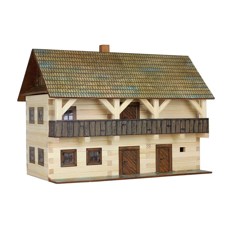 Walachia W5 "Magistratshaus" Modellbaukasten 1:32 Holz 3 Walachia W5 "Magistratshaus" Modellbaukasten 1:32 Holz