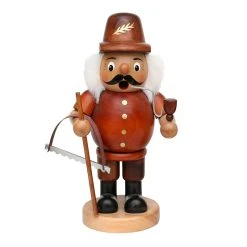 Sigro 520357 Räuchermann "Holzfäller" Braun