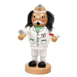 Sigro 521394 Räuchermann "Arzt" Weiss