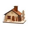 Sigro 521473 Räucherhaus "Skihütte" Natur Holz -Le Toy Van Geschäft 521473 1 Raucherhaus Skihutte