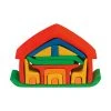 Glückskäfer 523266 Möbelhaus Spielhaus Mit Zubehör Holz -Le Toy Van Geschäft 523266 2 Mobelhaus rot blau