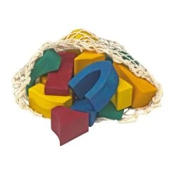 Glückskäfer 523287 Bauklötze Groß, Farbig Holz 5 Glückskäfer 523287 Bauklötze Groß, Farbig Holz -Le Toy Van Geschäft 523287 Bauklotze gross 1