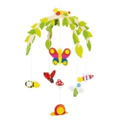 Goki 52966 Mobile "Insekten" Holz