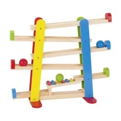 Goki 53825 Kugelbahn Mit Xylophon Holz/Metall