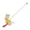 Goki 54882 Schiebetier "Punk-Ente" Watscheltier Holz
