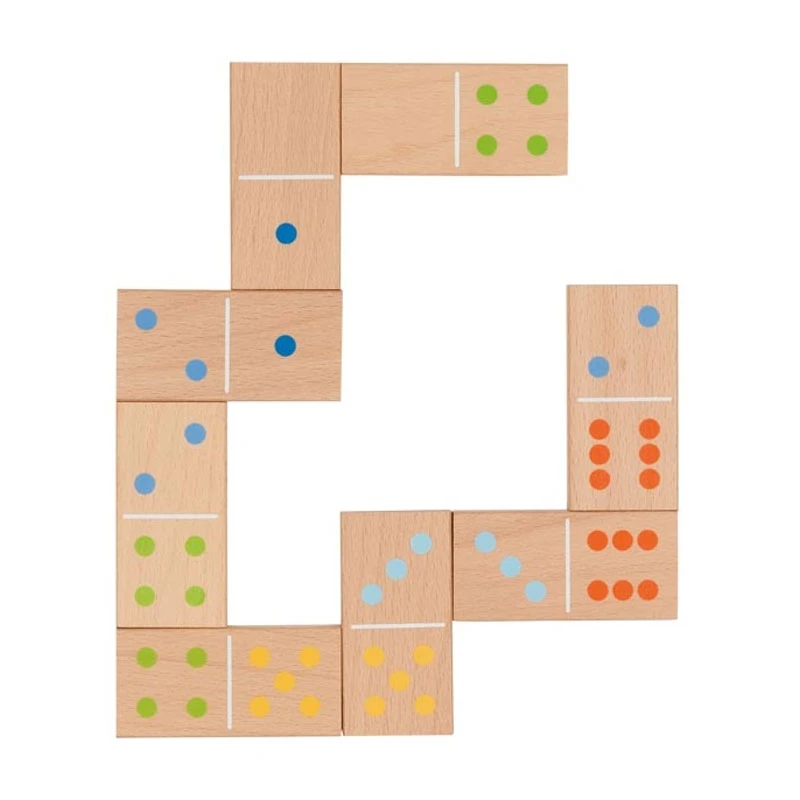 Goki 56758 XXL Domino Aus Holz Im Baumwollbeutel 3 Goki 56758 XXL Domino Aus Holz Im Baumwollbeutel