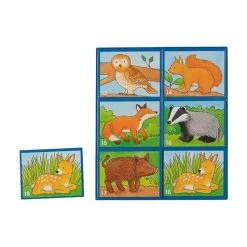 Goki 56786 Tierlotto 28 Teile Aus Holz Bilderlotto -Le Toy Van Geschäft 56786 5 Tierlotto