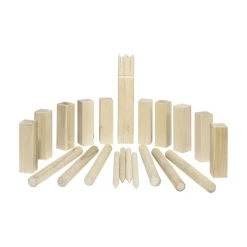Goki 56875 Wikkingerspiel "Kubb" 21-tlg. 30 Cm Hoch