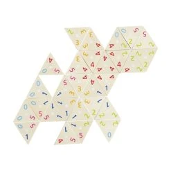 Goki 56894 Gesellschaftsspiel "Tri Domino" Holz