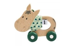 Eichhorn 5867 Hipp "Schiebe-Esel" Baby Holz