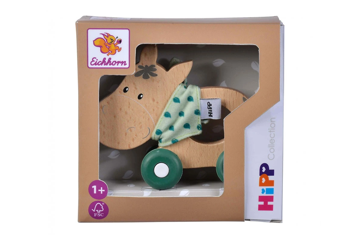 Eichhorn 5867 Hipp "Schiebe-Esel" Baby Holz 4 Eichhorn 5867 Hipp "Schiebe-Esel" Baby Holz – Bild 2