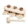 Goki 58681 Hammerspiel Klopfbank Nature Holz -Le Toy Van Geschäft 58681 1 Klopfbank nature