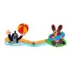 ABA-Factory ABA 674044 Kinder-Garderobe "Der Kleine Maulwurf Mit Hase Im Wasser" Holz 39 Cm -Le Toy Van Geschäft 61061 Garderobe MW Wasser