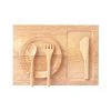 Estia 640019 Frühstücksbrettchen + Teller Besteck Kinderküche -Le Toy Van Geschäft 640019 Fruhstucksbrettchen