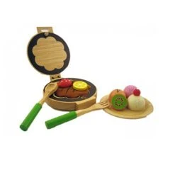 Estia 640073 Waffeleisen - Set Für Kinderküche Holz
