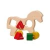 Nic 64591 Steckpony Motorikspielzeug Holz -Le Toy Van Geschäft 64591 Steckpony