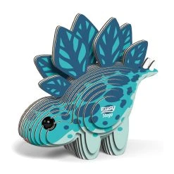 EUGY 650007 Bastelset 3D-Tierfigur "Stegosaurus" Carletto