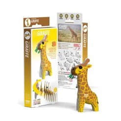 EUGY 650009 Bastelset 3D-Tierfigur "Giraffe" Carletto 7 EUGY 650009 Bastelset 3D-Tierfigur "Giraffe" Carletto -Le Toy Van Geschäft 650009 3 Bastelset 3D Tierfigur Giraffe